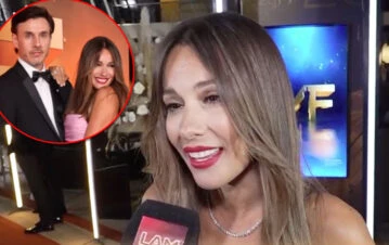 Qué dice la canción que Pampita le dedicó a García Moritán tras la frase amorosa de Vicuña en los Martín Fierro