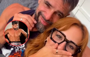 Qué hizo Flor Vigna al ver los memes de Luciano Castro en ropa interior