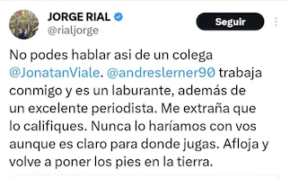 Jorge Rial le tiró con todo a Jony Viale