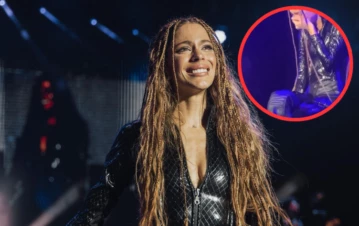 El llanto de Tini Stoessel en el show que brindó en España tras recibir un mensaje que la quebró