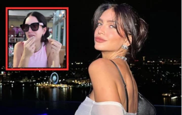 Zaira Nara mostró un extraño detalle de su almuerzo en Tailandia