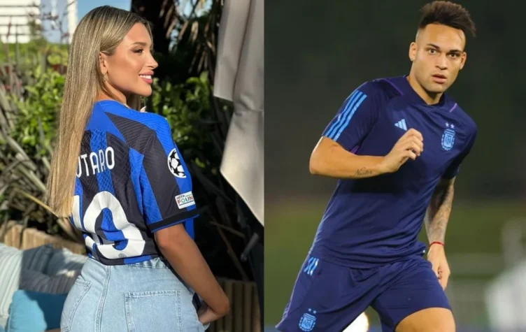 La impactnte foto de la esposa de Lautaro Martínez en bikini a punto de dar a luz.