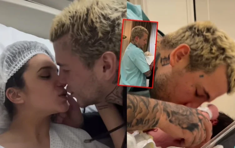 El dulce video de Alx Caniggia como papá.