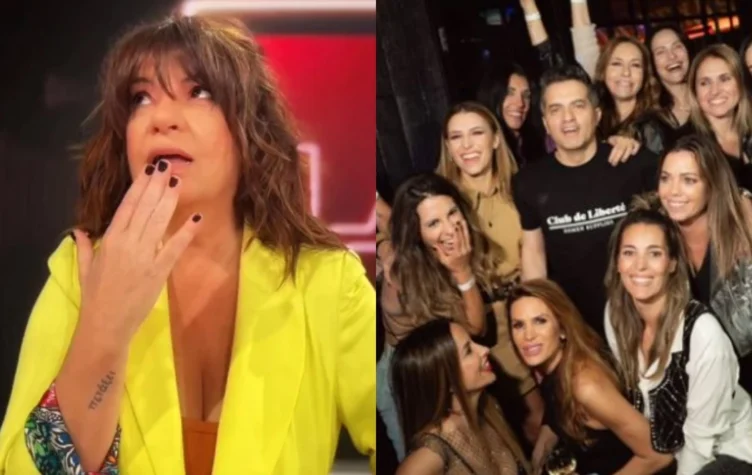 Andrea Taboada no fue al cumple de Ángel de Brito.