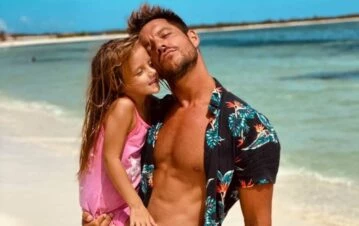 ¡Dale play! El emocionante reencuentro de Francisco Delgado y Elenita, su hija con Barby Silenzi, en México