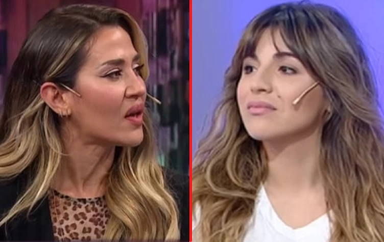 Gianinna Maradona y el gesto a Jimena Barón