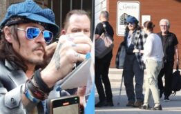 Johnny Depp reapareció tras ser encontrado inconsciennte.