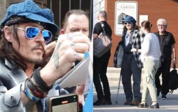 Así está hoy Johnny Depp luego de aparecer inconsciente en un cuarto de hotel en Budapest
