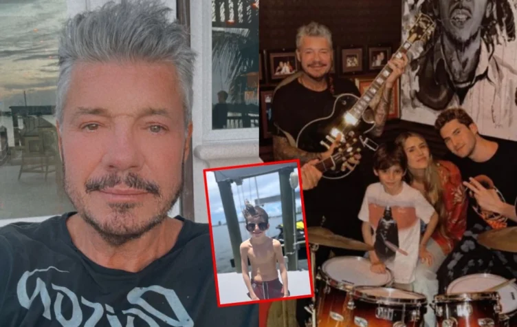 Las vacaciones familiares de Marcelo Tinelli en Miami.