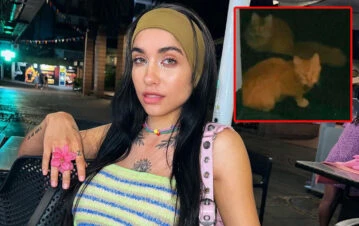 María Becerra mostró las mascotas que viven con ella en su casa