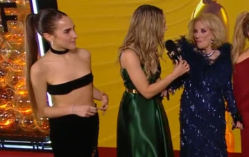 El polémico comentario de Mirtha Legrand contra la hija de Juana Viale en los Martín Fierro