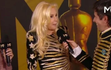 La agresión que sufrió Susana Giménez al entrar a los Martin Fierro