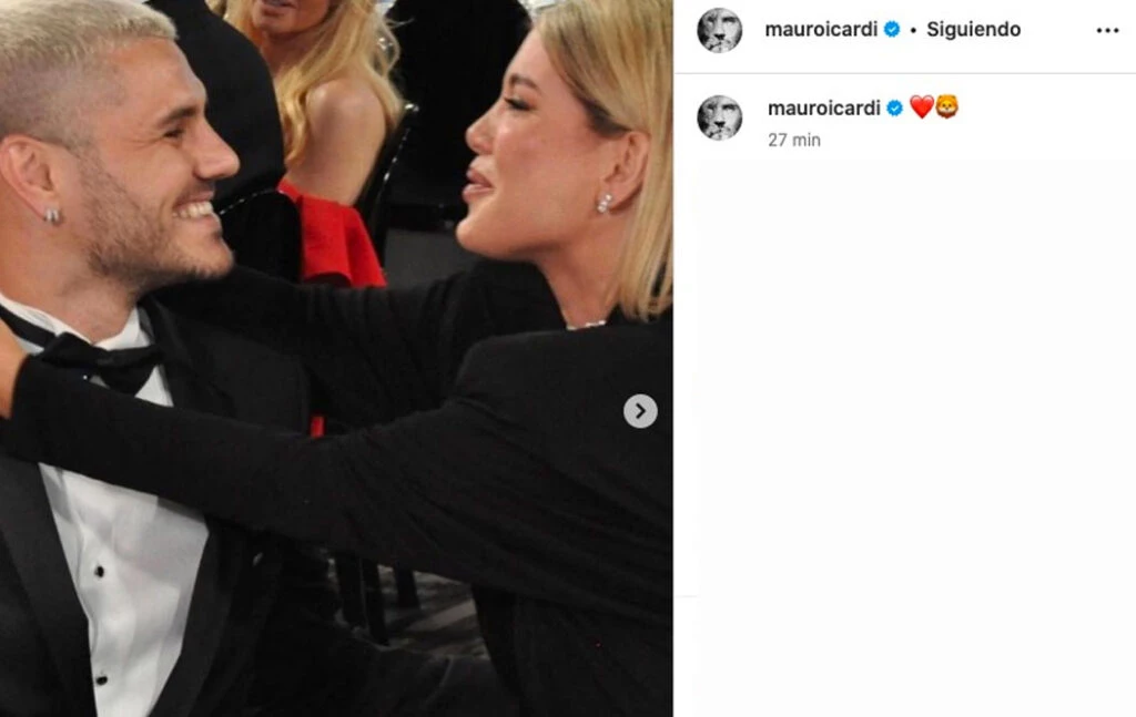 El posteo de Mauro Icardi sobre Wanda Nara