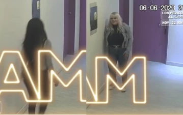 Ángel de Brito mostró el video de cómo robaron en LAM las amigas de Morena Rial