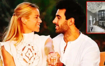 Fotos y video: así es la mansión donde viven Nicole Neumann y Manu Urcera cuando van a Neuquén