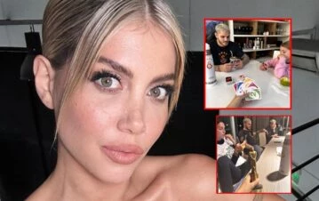Wanda Nara mostró en un álbum de fotos cómo vive su momento más difícil mientras espera su diagnóstico