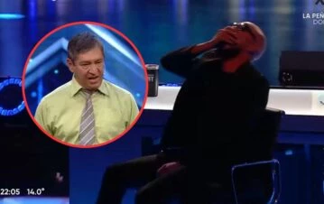 Abel Pintos lloró de la risa por el insólito talento de un participante de Got Talent