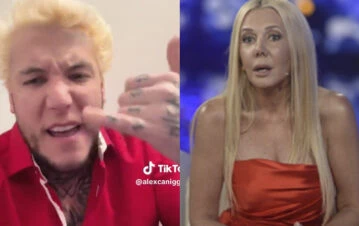 Cómo se vengó Alex Caniggia de Mariana Nannis desde que lo dejó en la calle