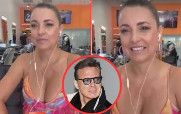 Andrea Estévez contó cómo es el celular que le regaló a Luis Miguel para que se contacten