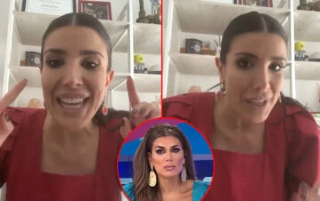 Andrea Rincón abandonó una nota con Intrusos y estalló de furia: “No me voy a dejar cog…”