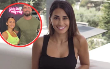 Antonela Roccuzzo presentó a su entrenador personal en Miami: "Alta facha"