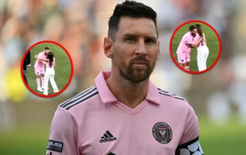 El video en el que Antonela Roccuzzo casi le es infiel a Lionel Messi en Miami