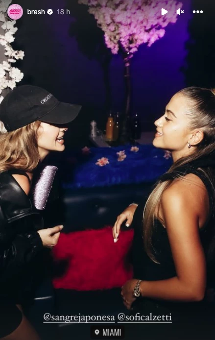 La foto de Sofía Calzetti y la China Suárez juntas