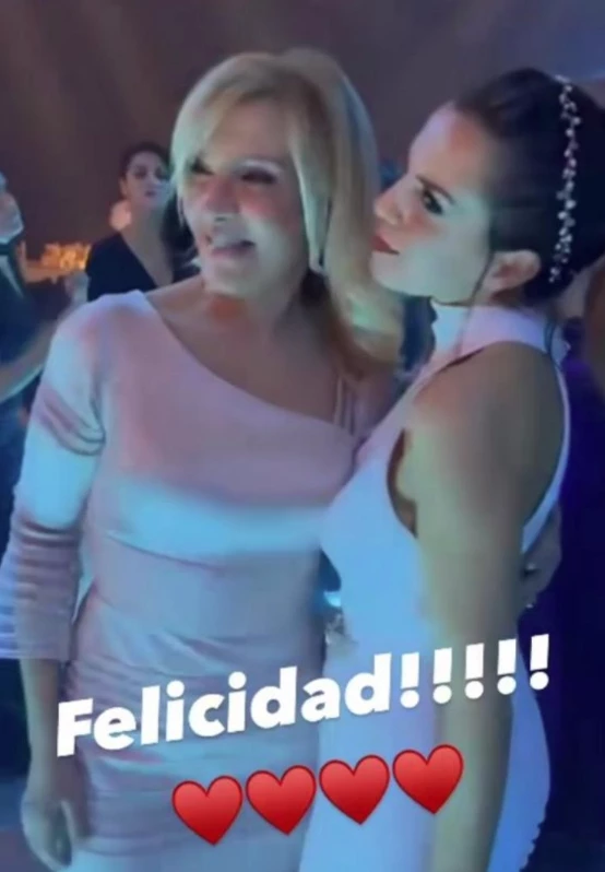 El festejo de casamiento de la hija de Susana Roccasalvo