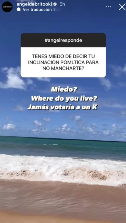 Ángel de Brito asguró que no votaría a un kirchnerista 