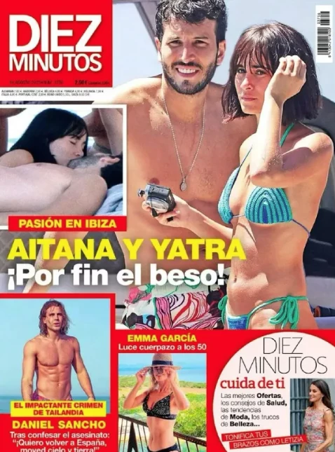 Sebastián Yatra y Aitana a los besos