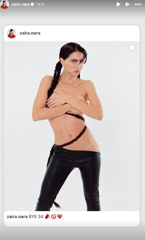 Zaira Nara despidió sus 34 años