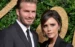 David Beckham y su esposa