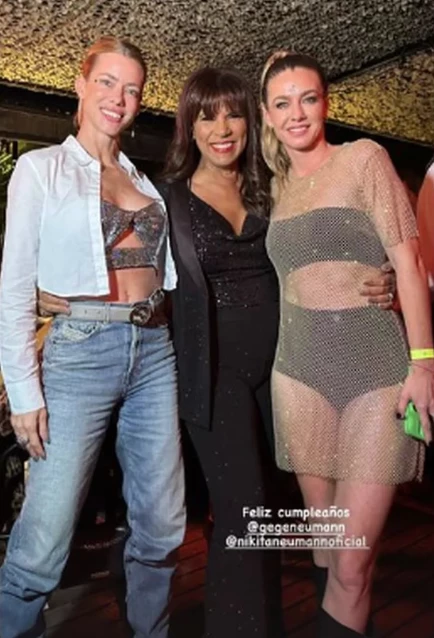 Gegé Neumann celebró su cumpleaños