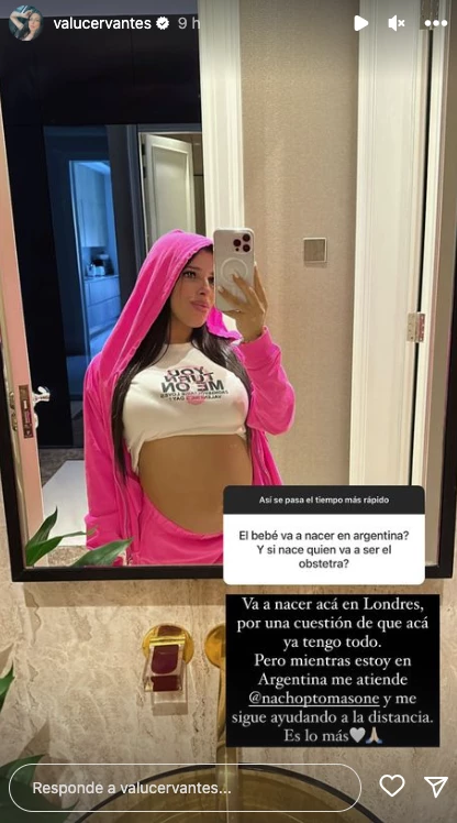 El hijo de Enzo Fernández va a nacer en Inglaterra