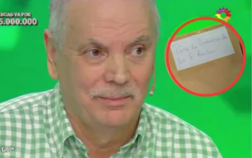 Un jubilado logró anotarse en Los 8 escalones gracias a una carta escrita a mano de su hijo