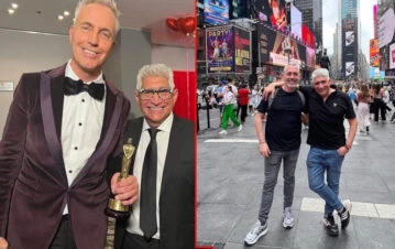 Cómo es la luna de miel del productor de Marley, Fernando Colombo, en Nueva York