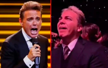 Cristian Castro fue al último show de Luis Miguel y "se enamoró": el video cantando sus temas