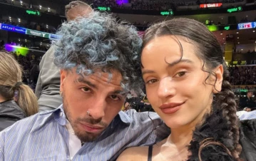 La foto del tatuaje que se hizo Rauw Alejandro por amor a Rosalía antes de separarse