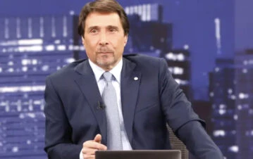 ¡Nunca visto! La emoción de Eduardo Feinmann al recibir en vivo un mensaje de su hija Esmeralda