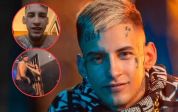 ¿L-Gante grabó un video clip en la cárcel? Las imágenes más polémicas del sábado