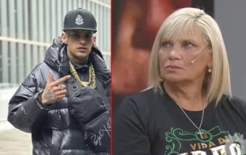 La foto inédita de L-Gante que mostró su mamá y que causó revuelo por su apariencia