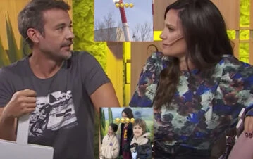 Pedro Alfonso le hizo una broma "pesada" a Paula Chaves con sus hijos: el tremendo video