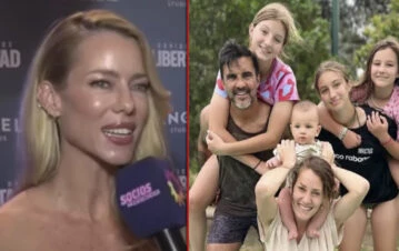 La reacción de Nicole Neumann cuando le consultaron si está celosa de Mica Viciconte por sus hijas