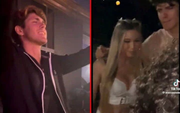 Marcos Ginocchio pasó la noche junto a una famosa y crecen los rumores de romance: ¿quién es ella?