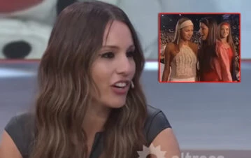 Pampita mostró un video "vintage" donde se ven los "roces" entre las modelos: "Se mataban"