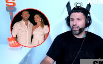 ¡Polémico! Qué hizo el Kun Agüero después de separarse de Sofía Calzetti