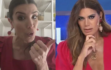 Escándalo con Andrea Rincón en Intrusos: pidió hacer un mano a mano con Flor de la Ve, se lo negaron y se fue a los gritos