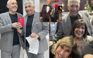 La intimidad del casamiento de Fernando Colombo, histórico productor de Marley: la llamativa ausencia del conductor