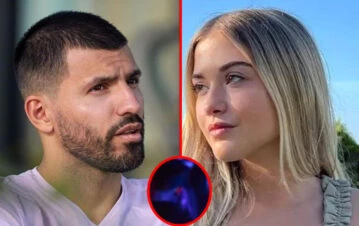 El Kun Agüero estalló de furia tras ver el video de su ex novia besando a otro hombre "La quiere desalojar y..."