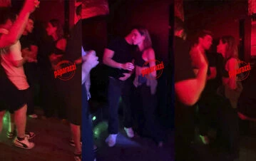 ¡Primicia mundial! Tini Stoessel, de fiesta con un actor brasileño: el video y las fotos